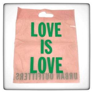 Urban Outfitters Love Is Love Shopping Bag